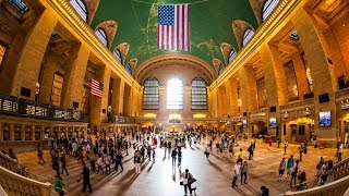 Walking Tour of Grand Central Terminal — New York City 【4K】🇺🇸 [upl. by Kristien]