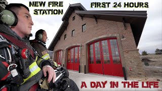 First 24 Hours in a New Fire Station  A Day in the Life [upl. by Harima]