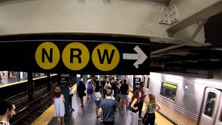 ⁴ᴷ The Busiest NYC Subway Station Times Square–42nd StreetPort Authority Bus Terminal [upl. by Hebe]