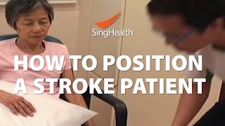 How To Position A Stroke Patient [upl. by Gnel]