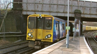 Half an Hour at 216  Birkenhead North Station 1022017  Class 507 508 terminus [upl. by Dacia]