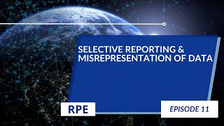 Selective Reporting amp Misrepresentation of Data  Episode 11  Research Ethics [upl. by Godard]