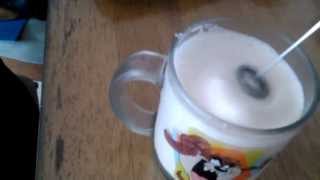 Aerolatte Review Frothing Cold Milk In Under 1 Minute [upl. by Phillada196]