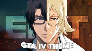 Aizen x Urahara  GTA IV Theme Edit [upl. by Hairim565]